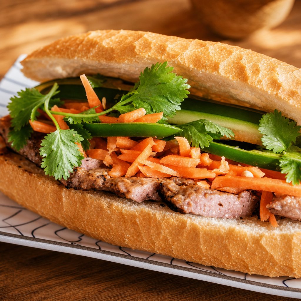 6. Nem Nướng (Chargrilled Homemade Pork Sausage).