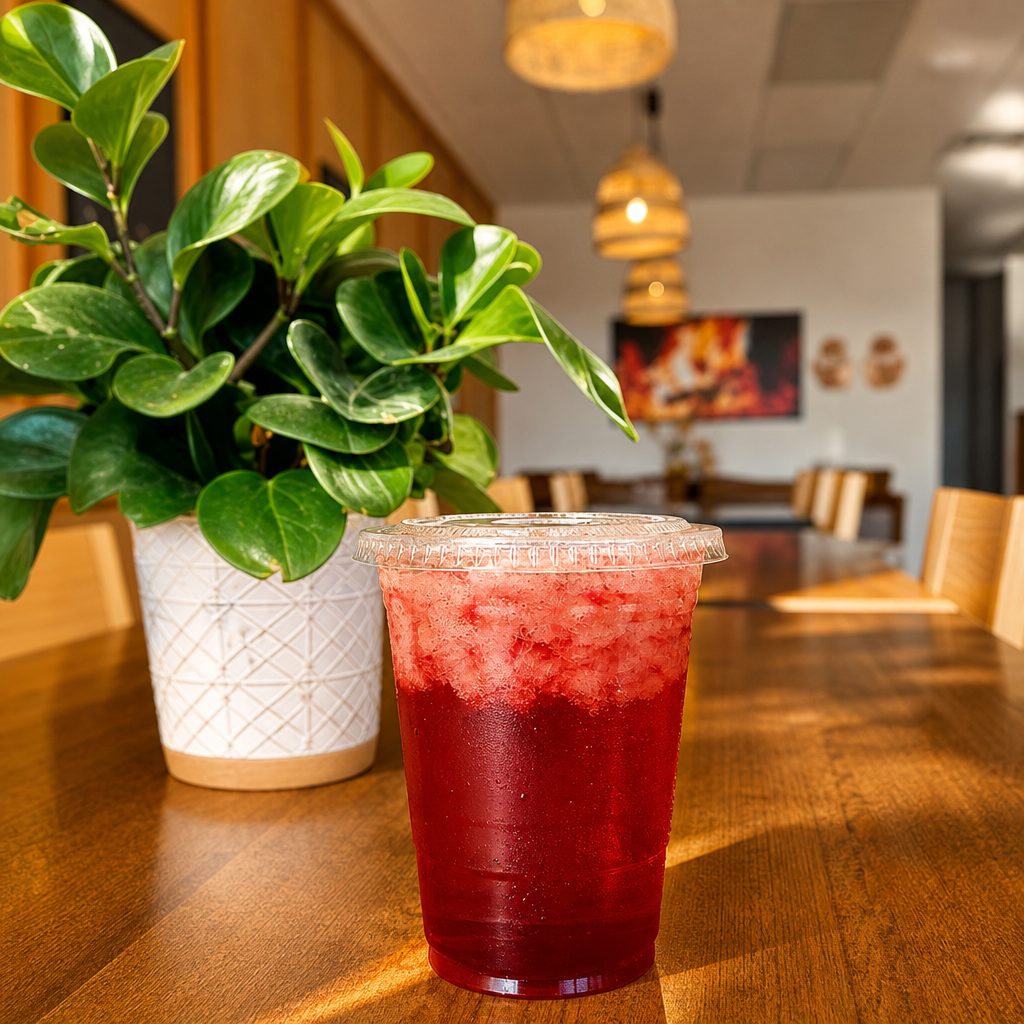 Pomegranate Lychee Green Tea.