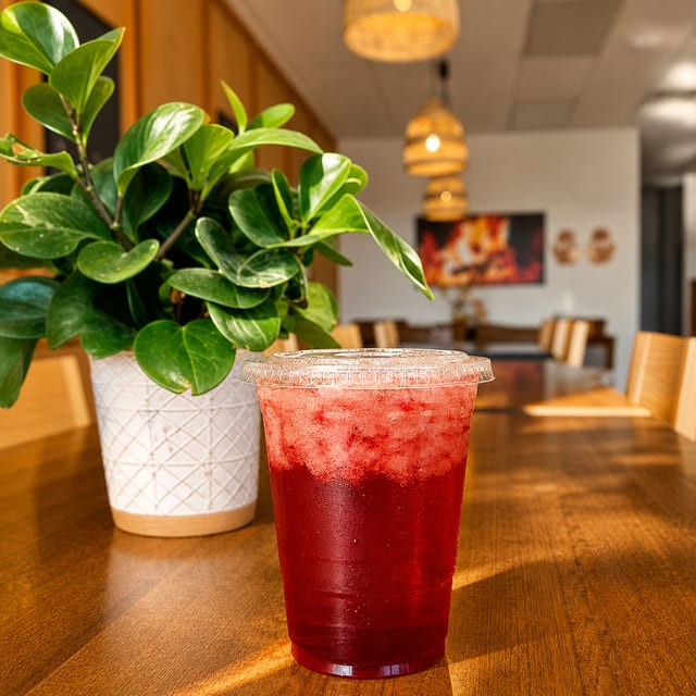 Pomegranate Lychee Green Tea.