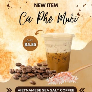 Cà Phê Muối (Vietnamese Salt Coffee)